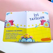 Sarılı İsme Özel Karne Seti resmi